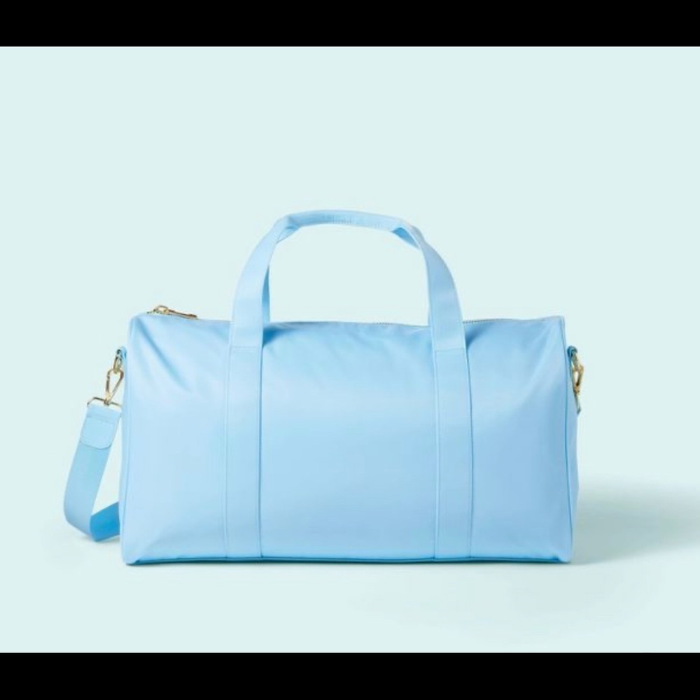 Stoney Clover X Target blue duffle NWT
